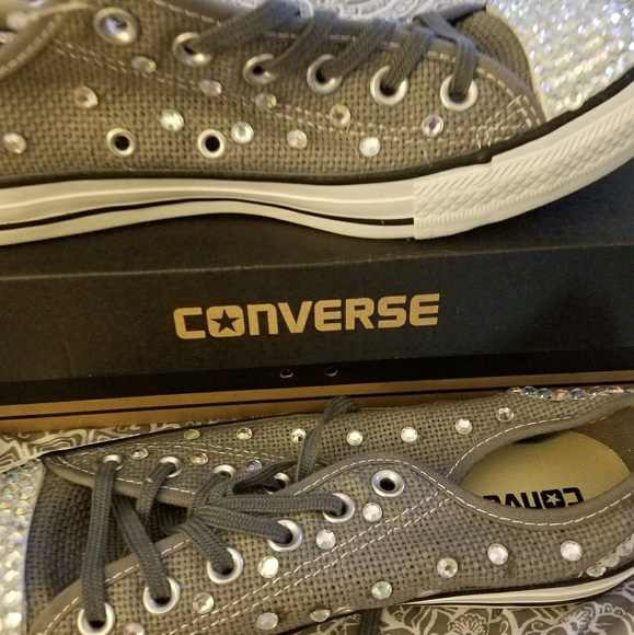 Woven gray with custom gems - Picture 7 of 9